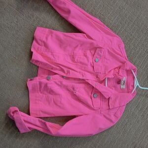 LEI Hot Pink Collared Shirt